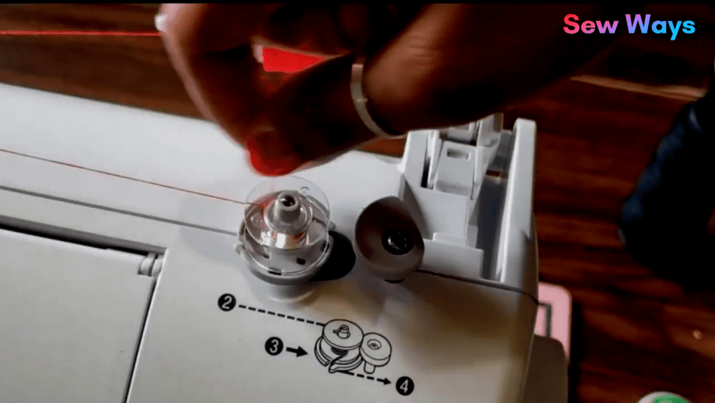 brother x3440 computerized sewing bobbin