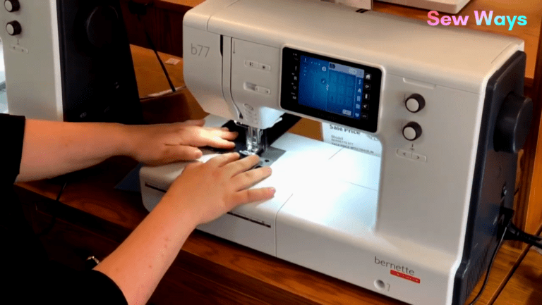 BERNETTE B77 SEWING MACHINE