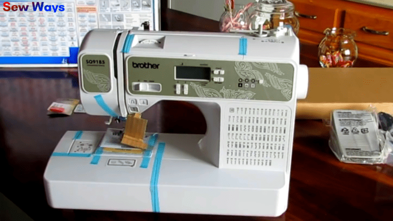 Brother Computerized Sewing and Quilting Machine with Built-in Sewing Font and Wide Table