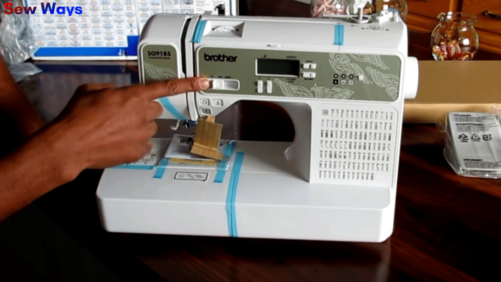 Brother SQ9185 Speed Control