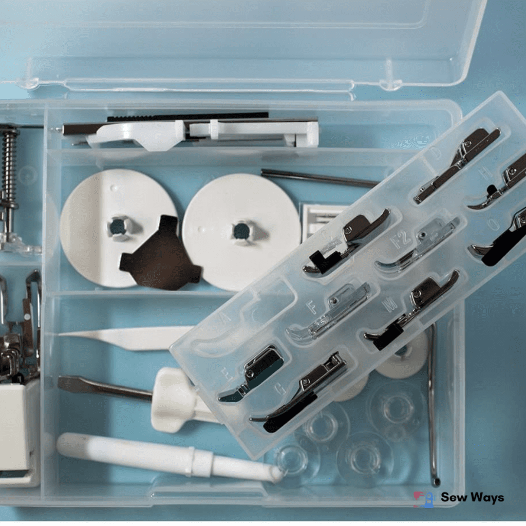 Janome MC 6300p accessories