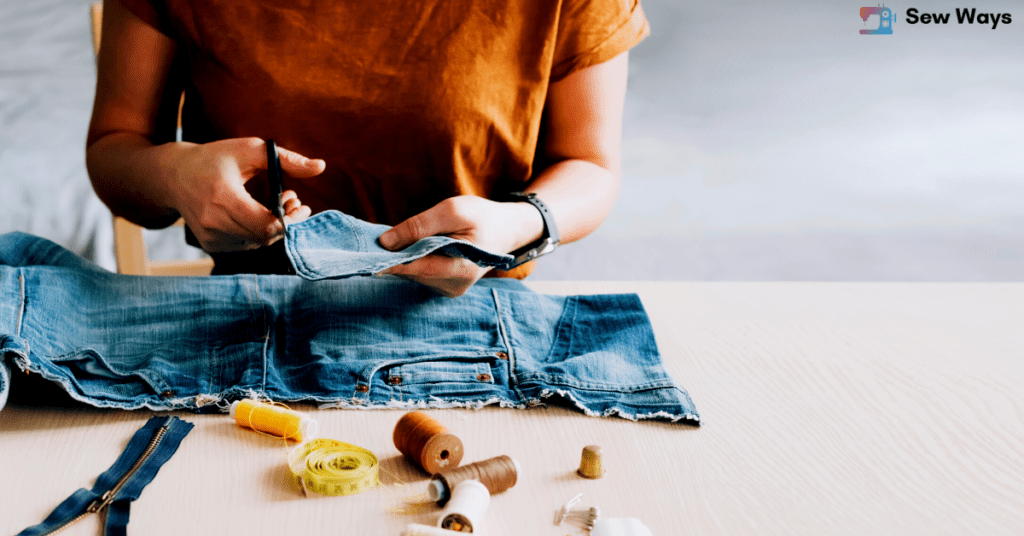 How To Fix Holes In Jeans - With or Without Machine