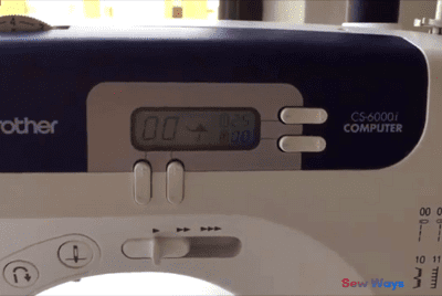 Brother CS6000i LCD Panel