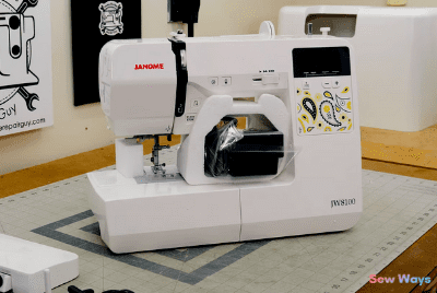 High Quality Metallic Build of Janome Jw8100